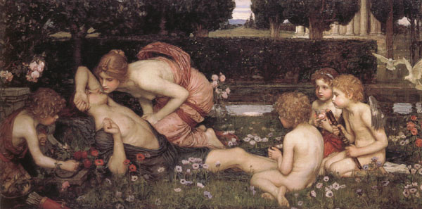 John William Waterhouse The Awakening of Adonis